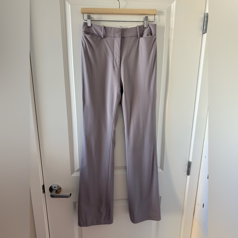M.M. LaFleur the Horton Pants wool size 0 lilac - Picture 2 of 9